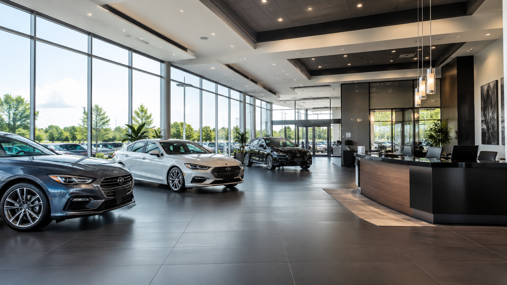 5B Auto Sales showroom
